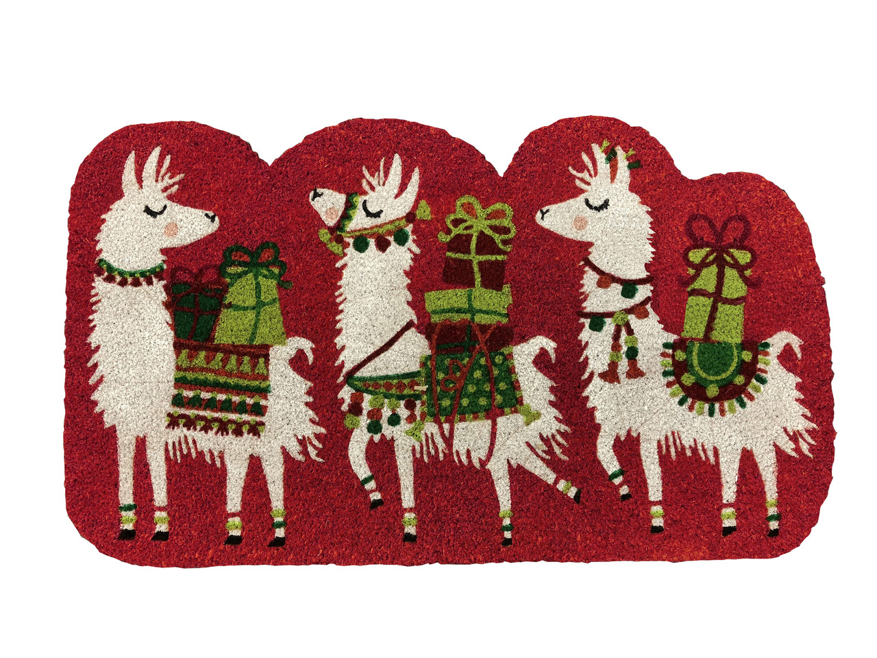 Christmas door mats